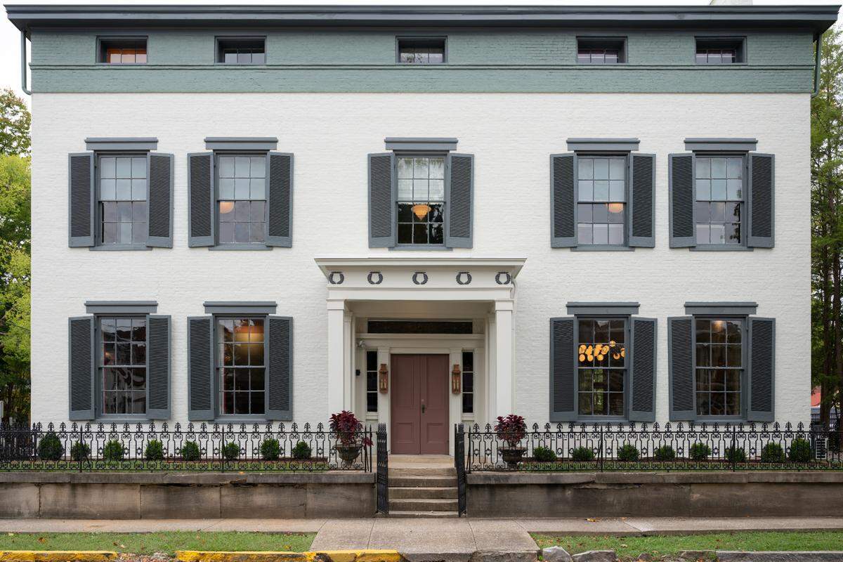 The Ashbrook Hotel is at 300 Washington St. in downtown Frankfort.