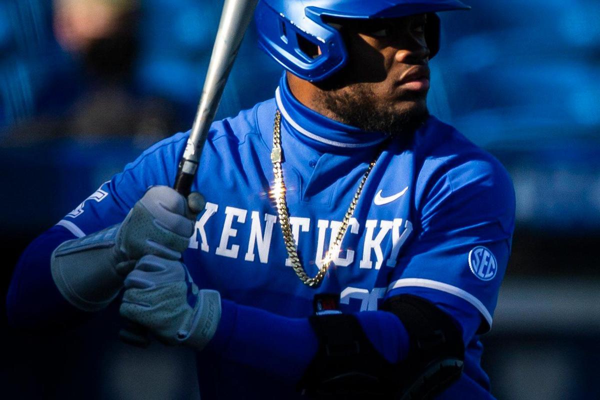 Kentucky outfielder Oraj Anu is batting .368 during a 2022 season in which he’s had to battle back from an injury.