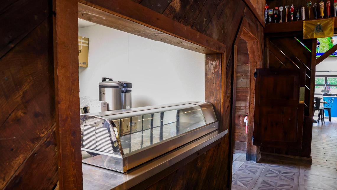 A sushi-making room has been added to The Ketch, shown Wednesday, June 25, 2025, at 2012 Regency Road in Lexington, Ky. The seafood restaurant is reopening under new owners after being closed for two years.