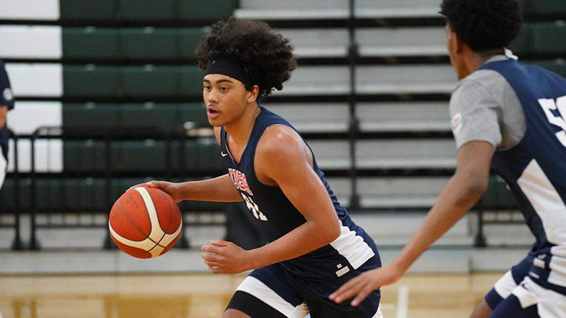 Kylan Boswell played this past summer in the USA Basketball program and helped lead a junior team to a FIBA gold medal in Mexico.
