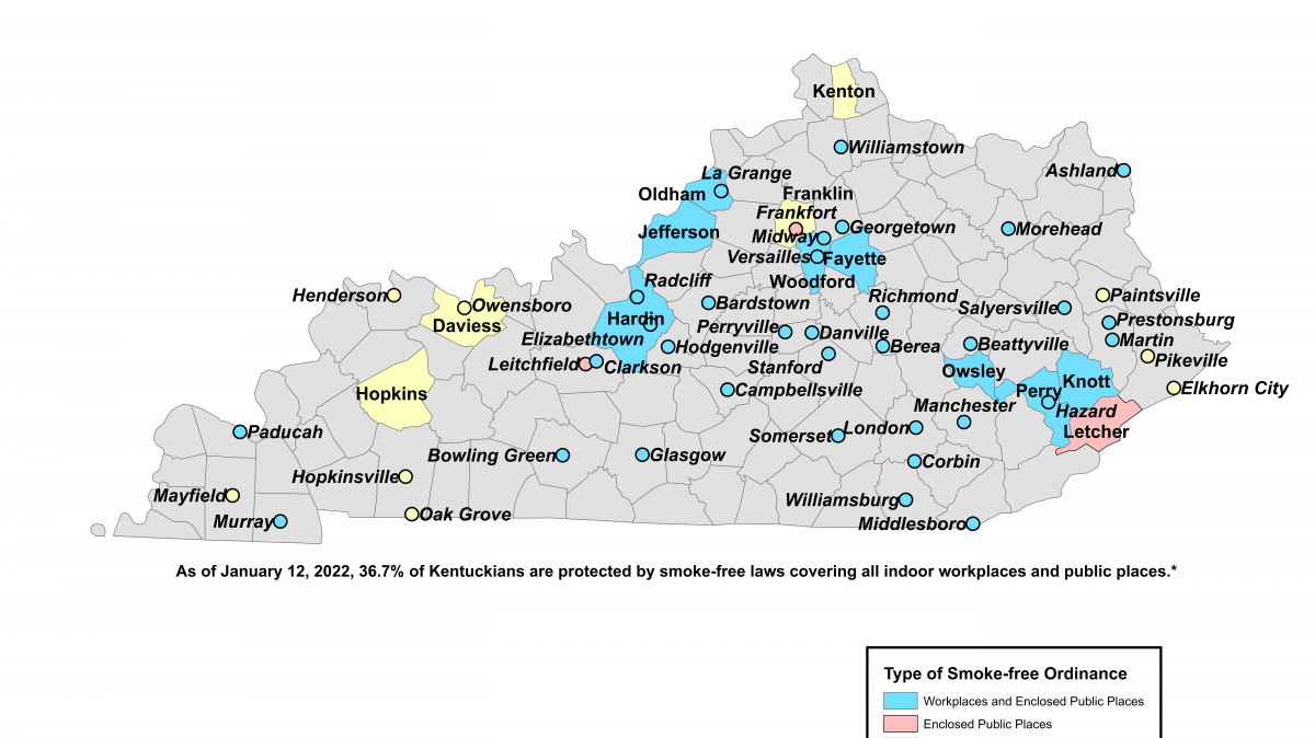 Growing number of KY cities, counties bar smoking in public buildings. Why some won’t.