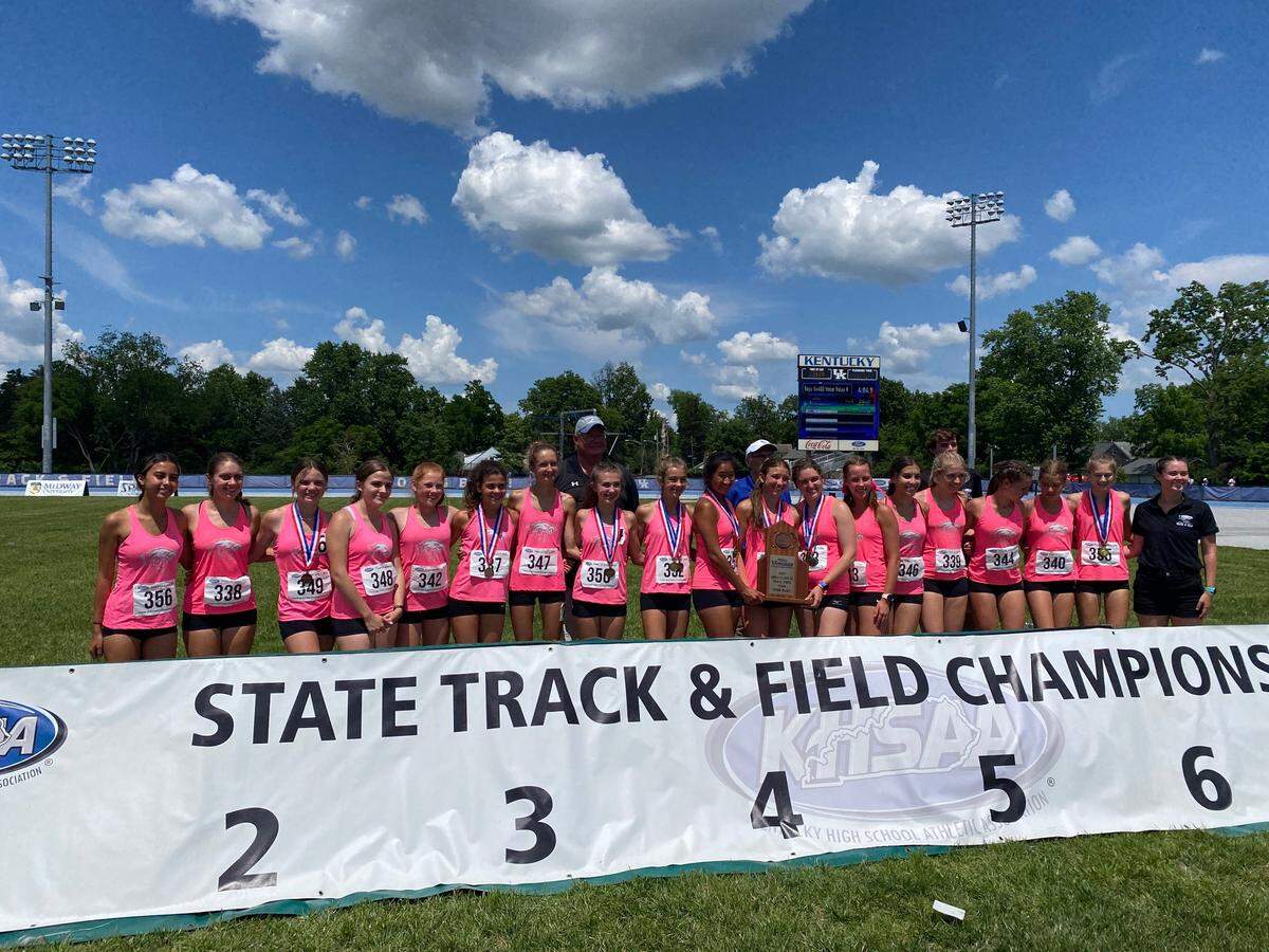 Lexington Christian Academy finished third in the girls’ Class A team standings at the University of Kentucky on Thursday.
