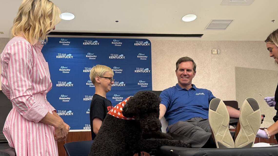 Beshear urges Kentuckians ‘roll up our sleeves and give’ amid blood shortage