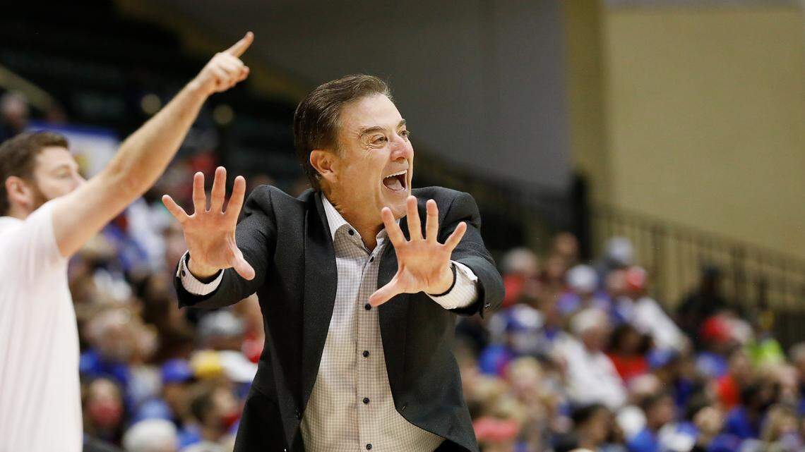 Iona Coach Rick Pitino has his Gaels in first place in the Metro Atlantic Athletic Conference.