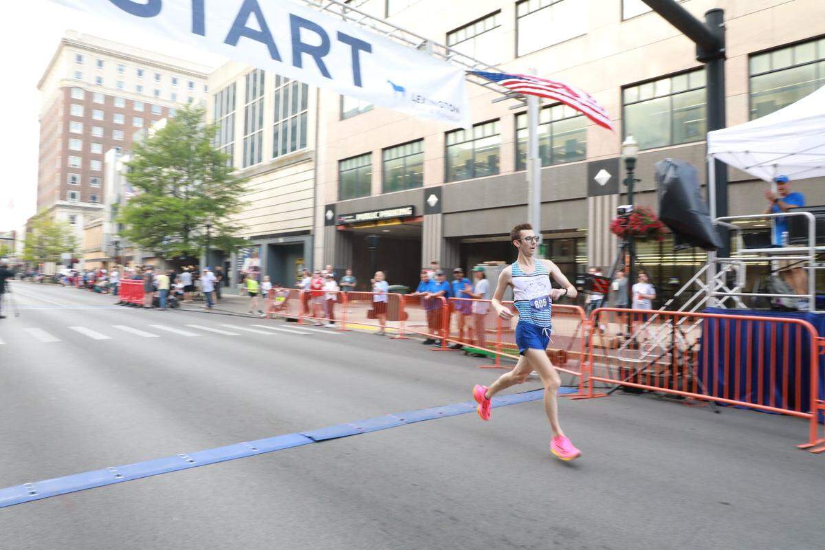 Christopher Phillips-Hart of Brighton, Massachusetts, covered Thursday’s 10,000 meters the fastest, posting a winning time of 30 minutes, 25.7 seconds.