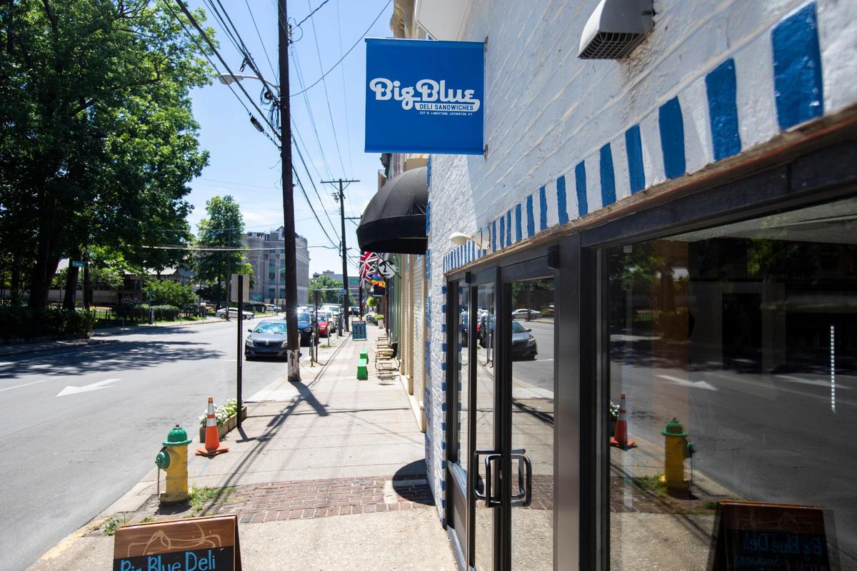 The Big Blue Deli on Limestone Street in downtown Lexington, Ky., Friday, August 12, 2022.