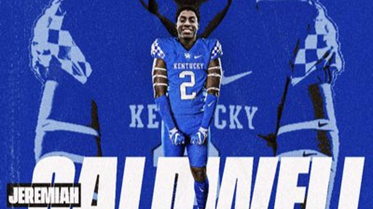 Jeremiah Caldwell shared this graphic on Twitter following his commitment to Kentucky.