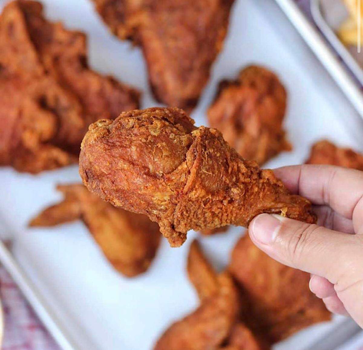 Gus’s World Famous Fried Chicken will serve a half chicken plate with two homemade sides as an entree for their $19 Restaurant Week meal.