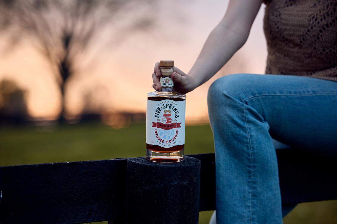 A new Kentucky bourbon brand hopes to straddle the fence between flavored whiskeys and straight bourbons. Five Springs Infused Bourbons are relatively high proof compared to flavored whiskeys and are infused with tastes that lean into classic cocktails.
