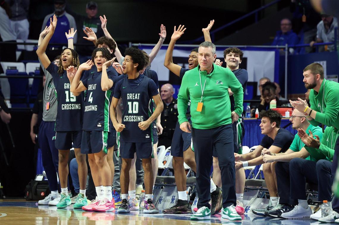 Great Crossing and head coach Steve Page earned a quarterfinal date with 15th Region champion Magoffin County on Friday at 11 a.m.