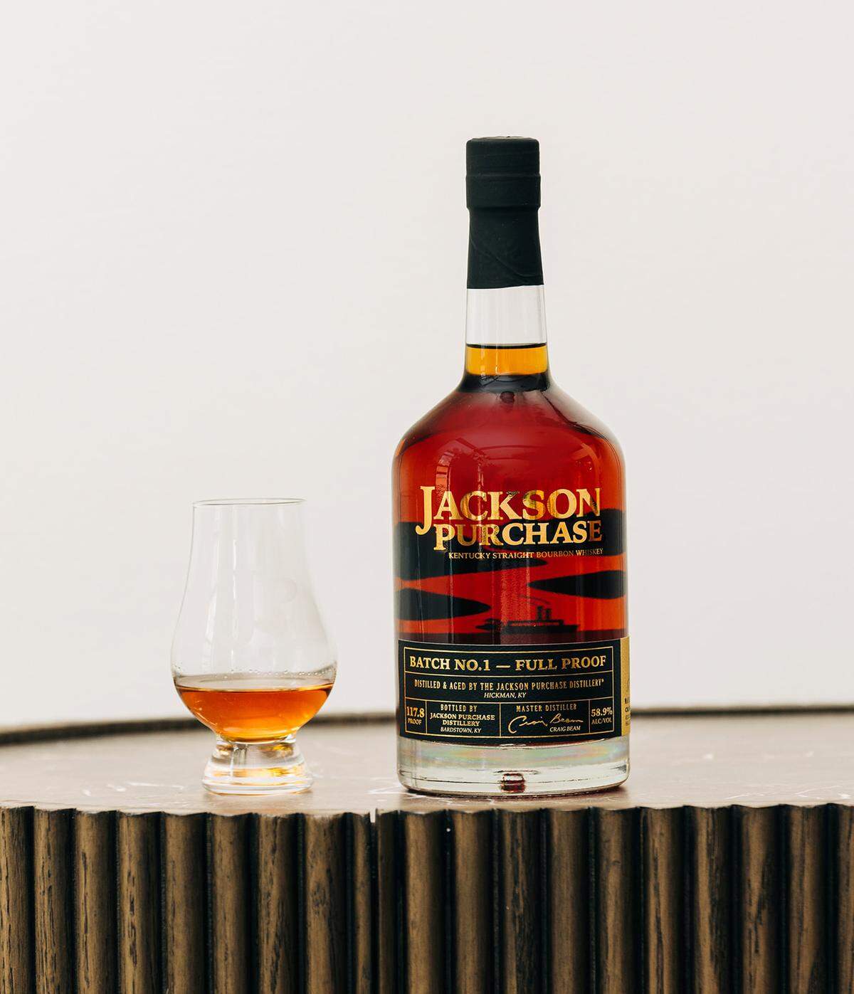 Jackson Purchase Bourbon will be available at select Kentucky retailers beginning in September.