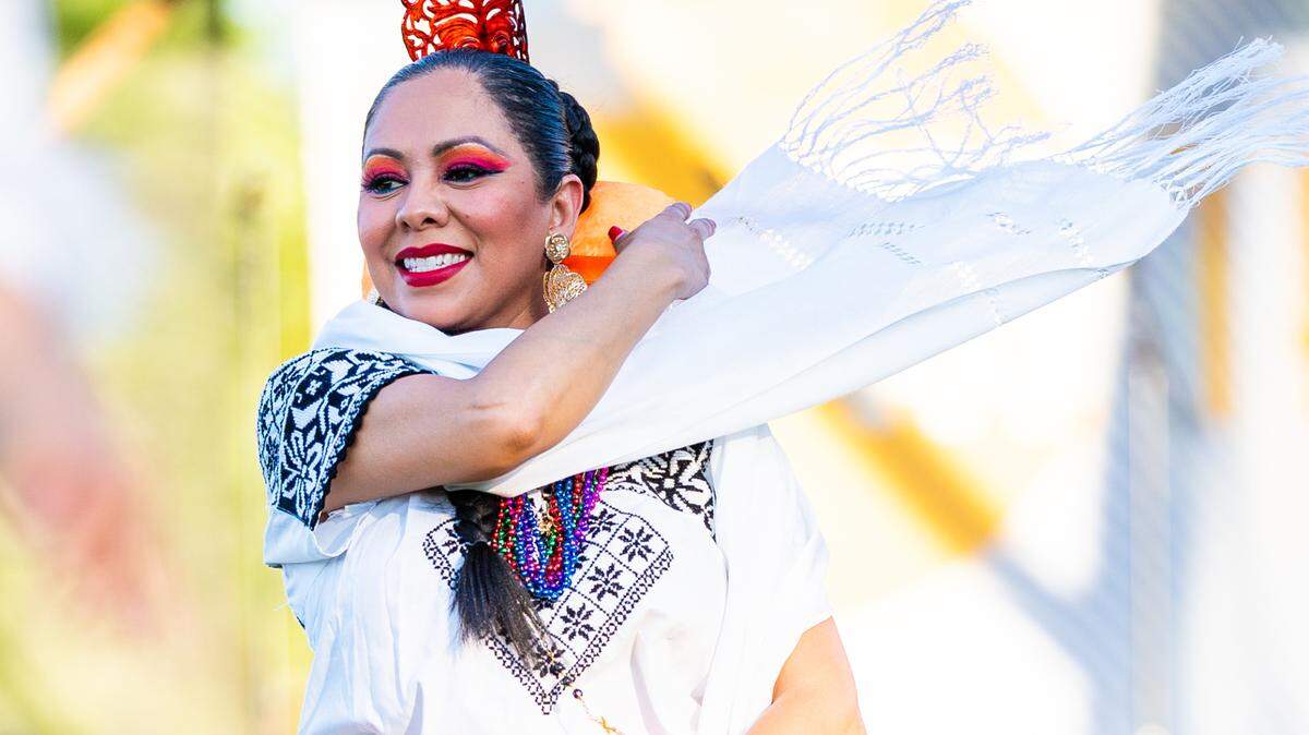 Minerva Rios performed earlier this year at an event hosted by the Casa de la Cultura de Kentucky.