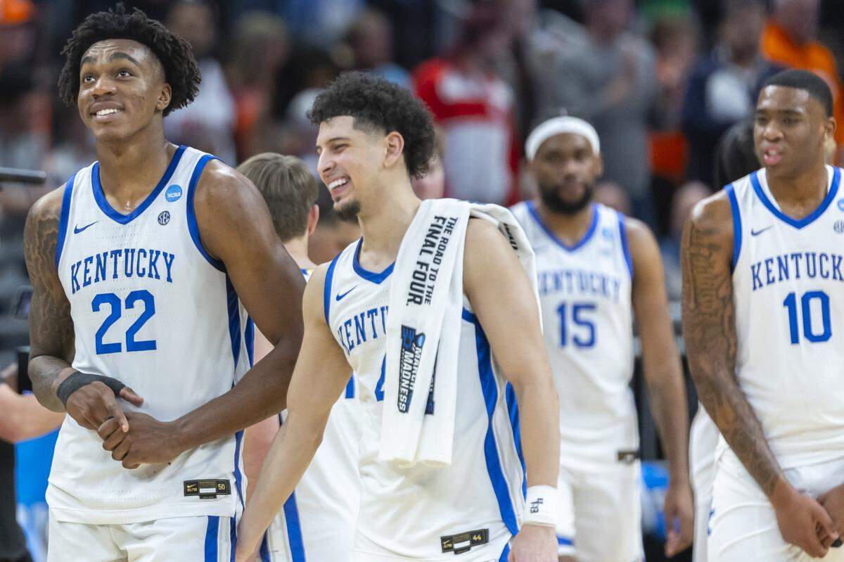 The Kentucky Wildcats are one of eight SEC teams that will play this weekend for a spot in the Sweet 16.
