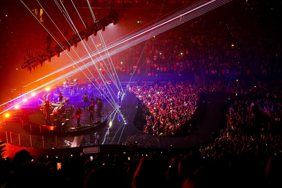 Justin Timberlake performed during the Man of the Woods tour Sept. 19 at Rupp Arena in Lexington.