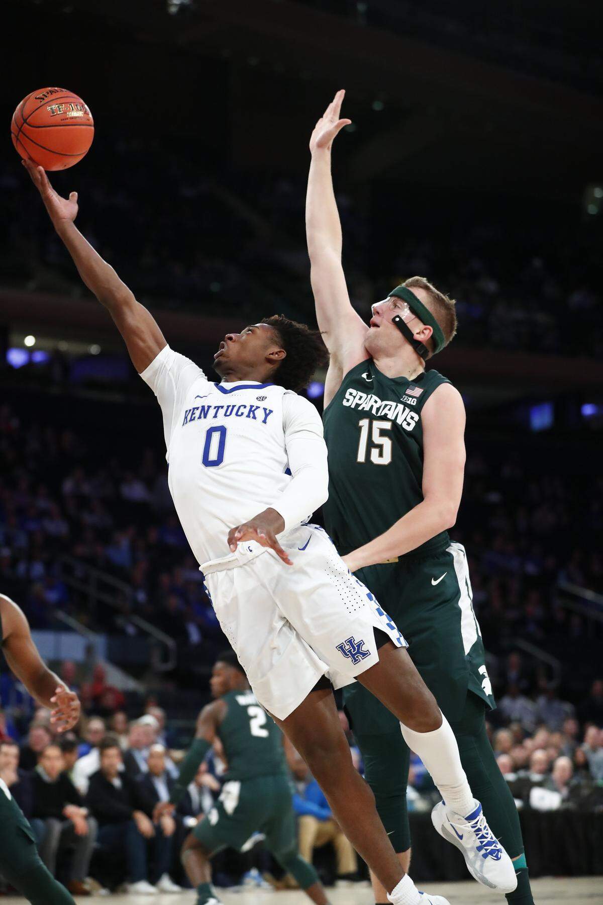 Sophomore guard Ashton Hagans had 11 points, three assists, two rebounds and a steal Tuesday night.