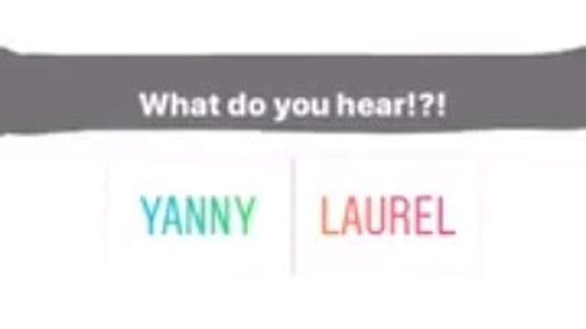 What do you hear? Laurel or Yanny?