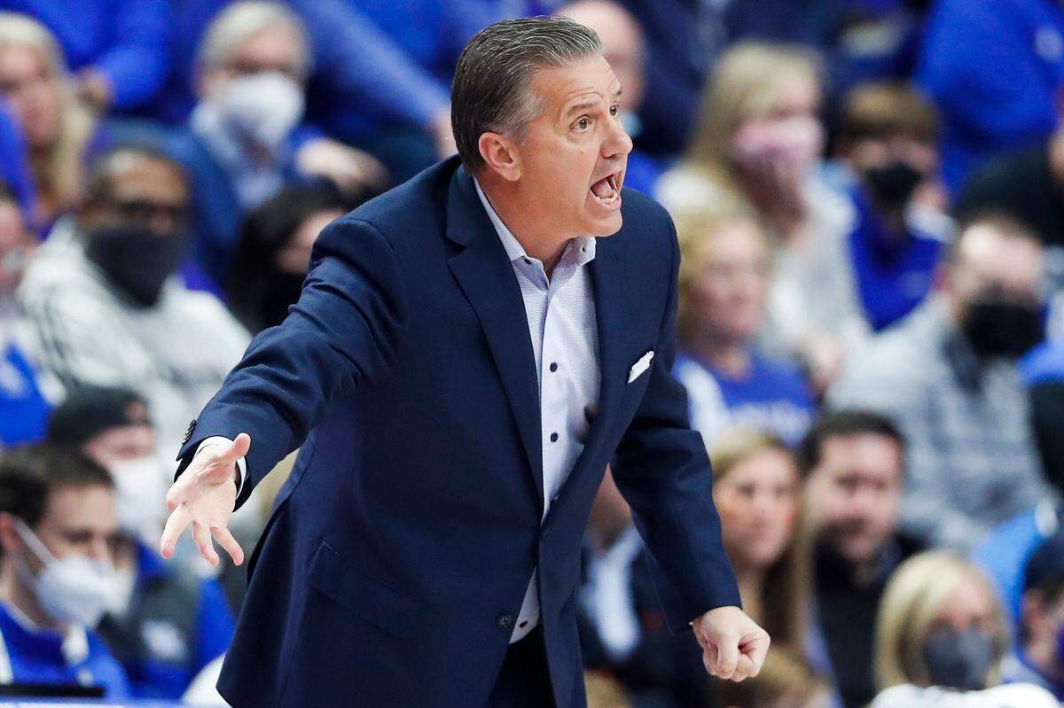 John Calipari has coached Kentucky to a 25-6 record, including 14-4 in league play, ahead of this week’s SEC Tournament in Tampa, Fla.