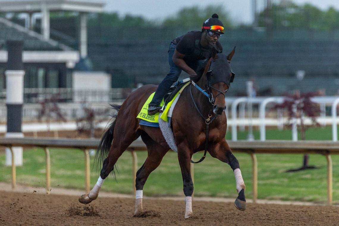 Publisher has not won a race in seven career starts, but the son of Triple Crown winner American Pharoah could be in the mix at the end on Saturday.