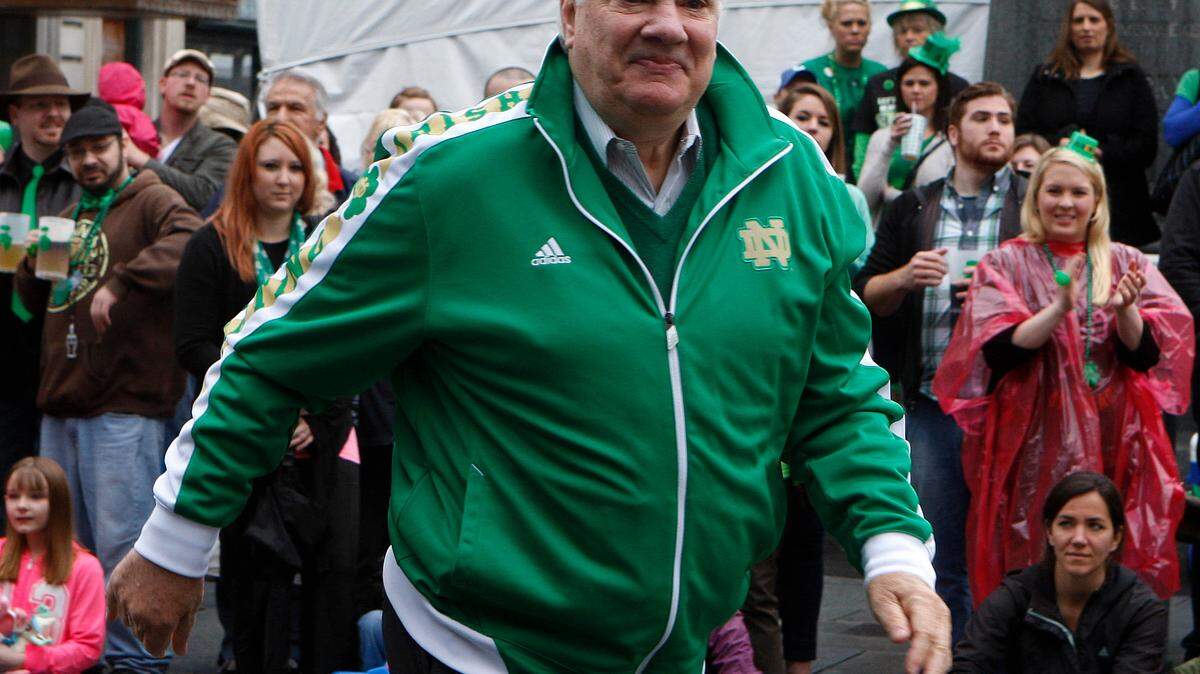 Tom Hammond, who was grand marshal at this year's St. Patrick's Day parade in Lexington, above, said Monday that he'll never forget the roar of the crowd Saturday at the Belmont Stakes as American Pharoah became the first Triple Crown winner in 37 years.