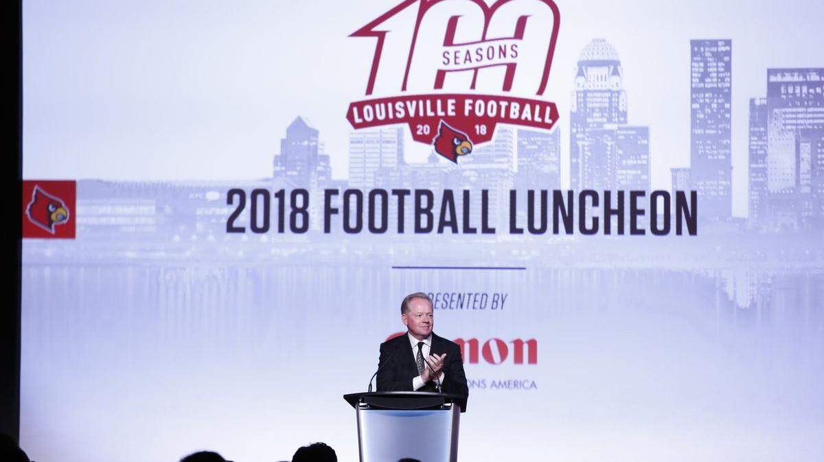 Louisville football head coach Bobby Petrino on Friday delivered some confident remarks about the Cardinals’ season opening game against Alabama that will be played Sept. 1