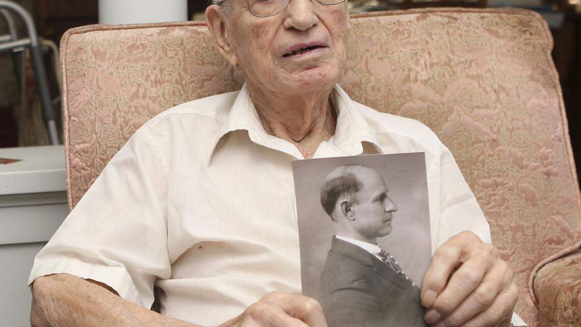 Sylvester Mather, 99, of Louisville was a young man when his father, federal agent Frank Mather, was shot and killed in 1932 during a raid on a moonshine still near Russellville.