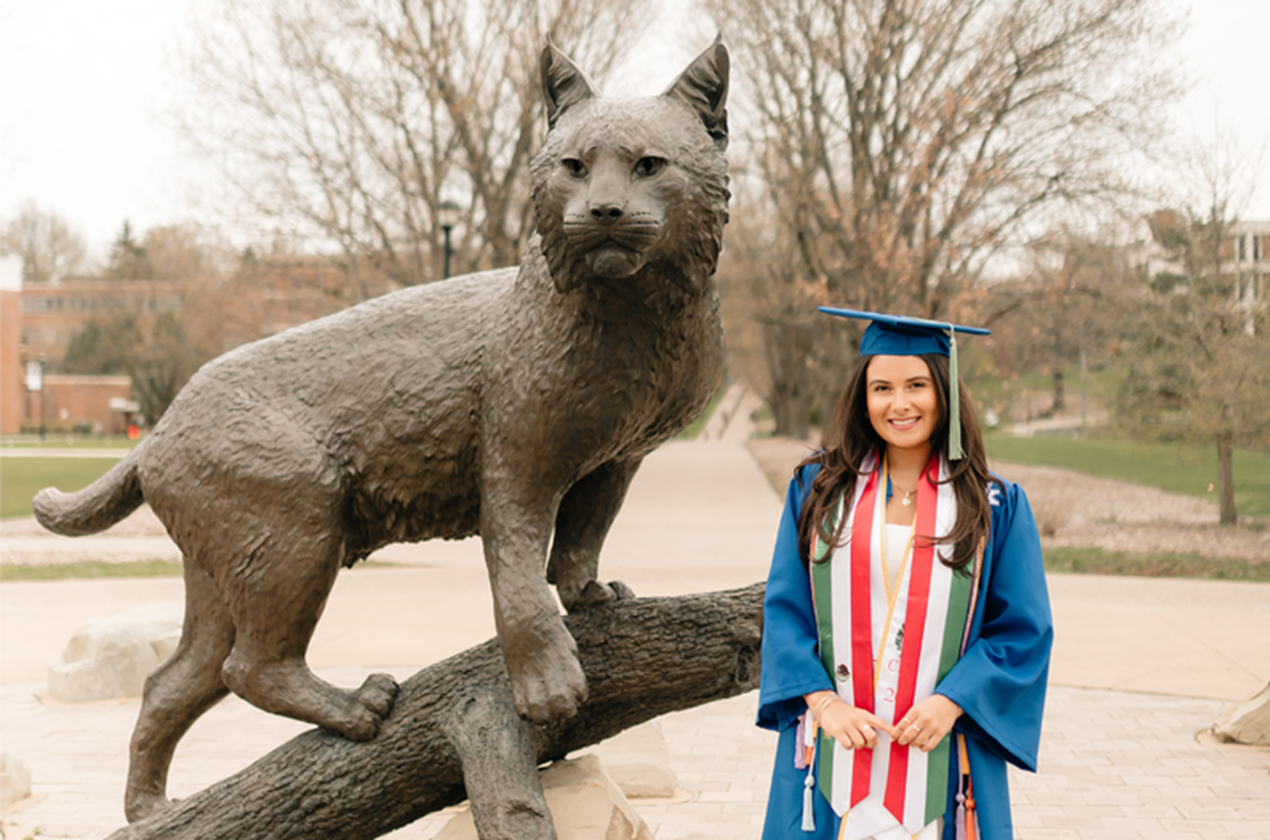 Moncerrat Bravo Alvarez graduates from the University of Kentucky this weekend.