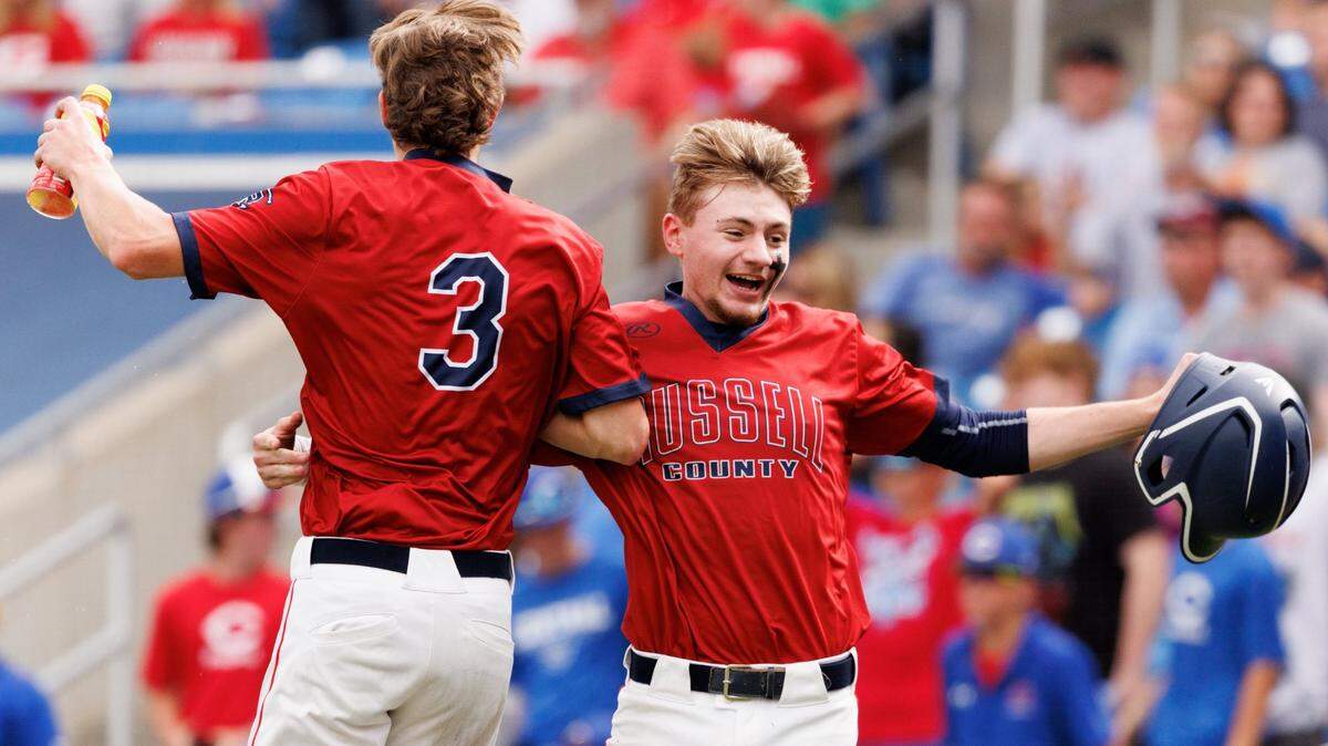 ‘Big for us all year.’ Russell County pitcher stifles Madison Central in state baseball.