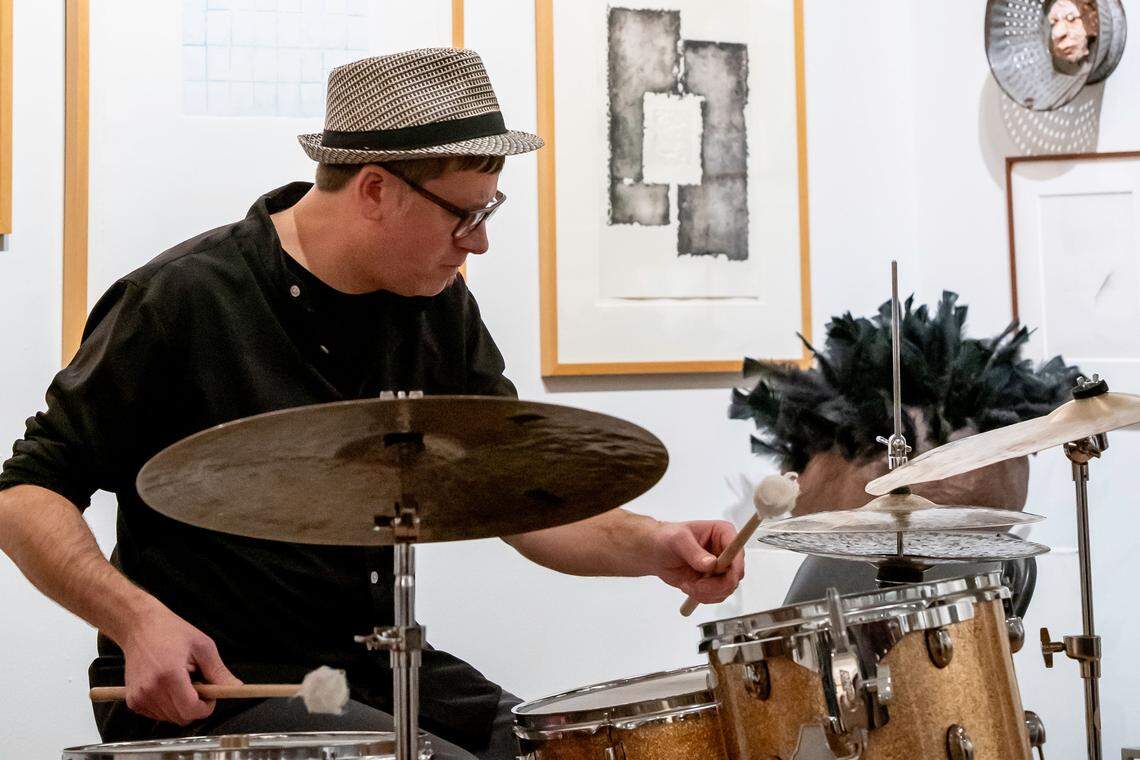 Tim Daisy, part of percussion duo percussion duo Tim Daisy and Chris Corsano, will perform at the Kentucky Theatre’s State Theatre on Sept. 20.