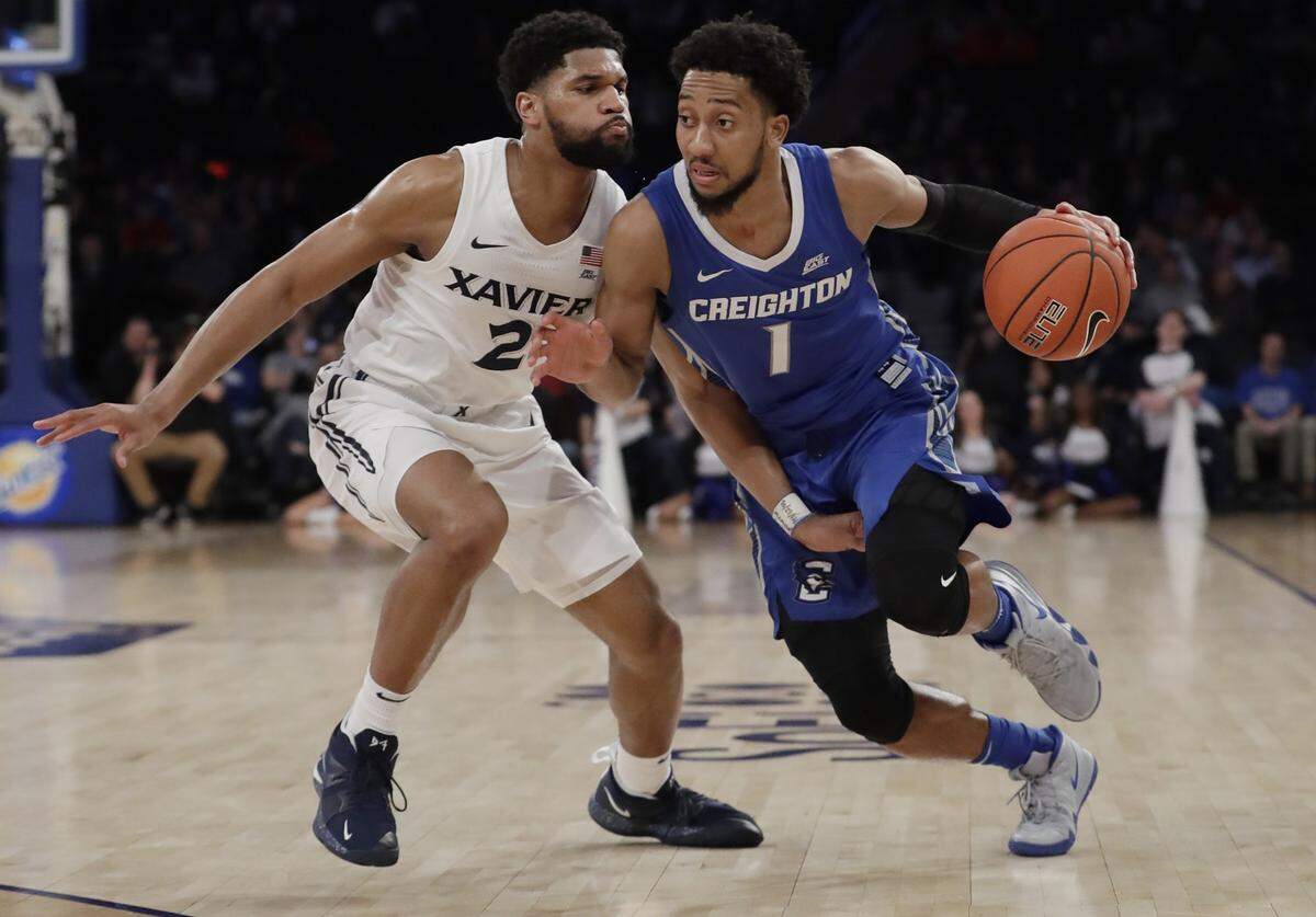 Davion Mintz averaged 9.7 points, 3.0 rebounds and 3.0 assists and started all 35 games for Creighton as a junior during the 2018-19 season.