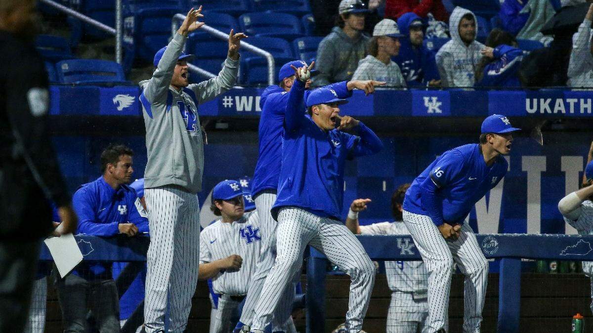 The Kentucky baseball team has never won the SEC Tournament but earned another crack at it by beating Auburn on Saturday.