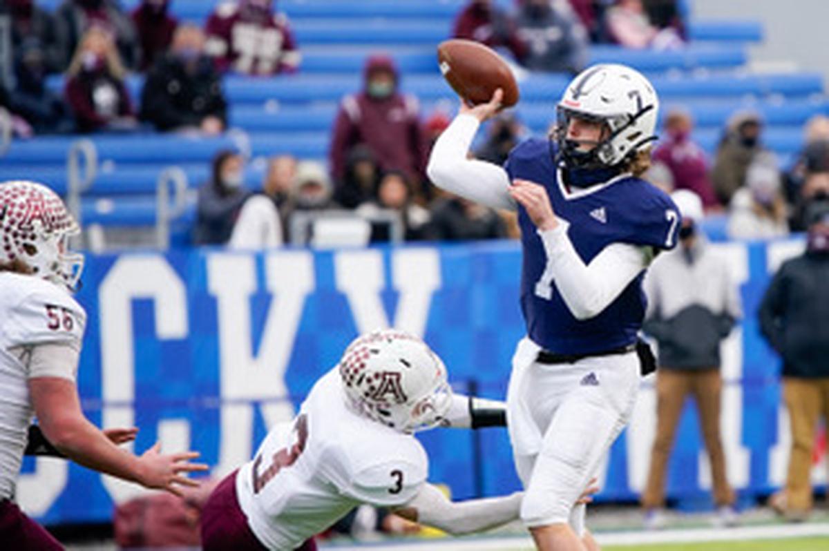 Clay Games (7) quarterbacked Elizabethtown to the state championship game this season in Class 3A.