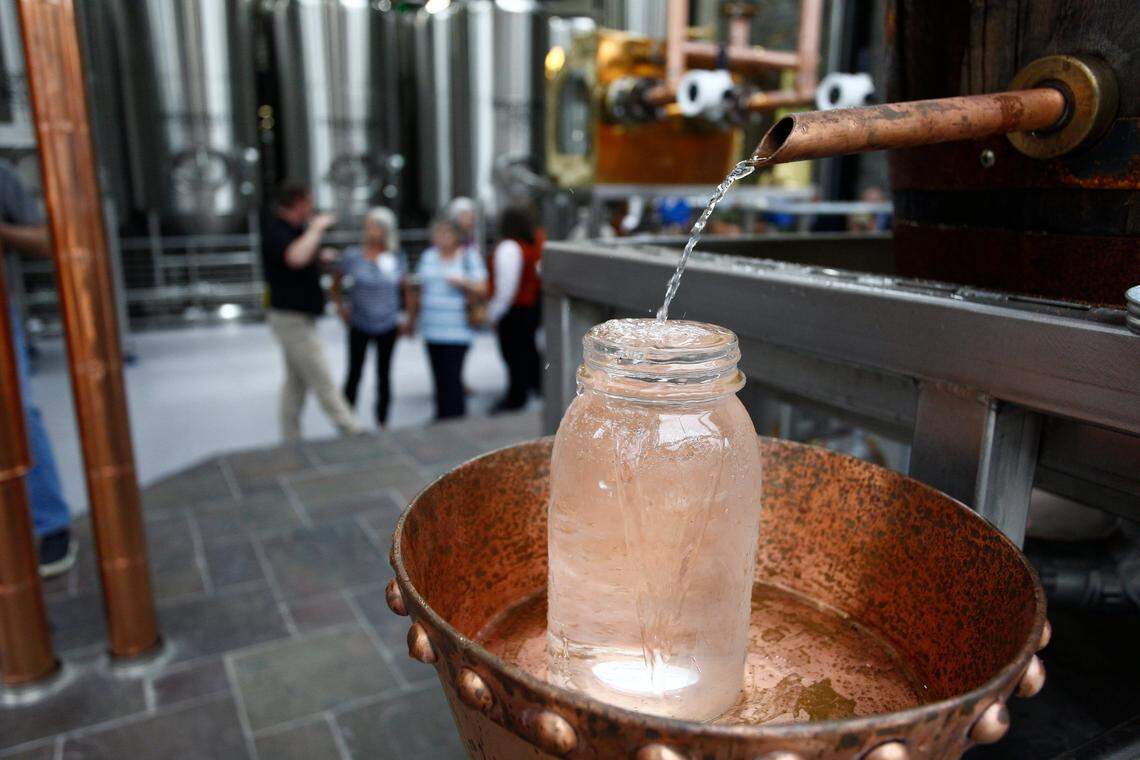 "There's something about moonshine that holds a special place in my heart in these mountains," said Jacob Crager, a storyteller at Dueling Barrels in Pikeville.