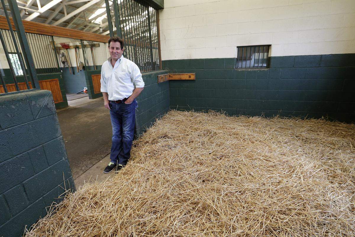 Tom VanMeter owns Stockplace Farm, where American Pharoah was born. Now he’s being condemned for racist comments he made on Facebook.
