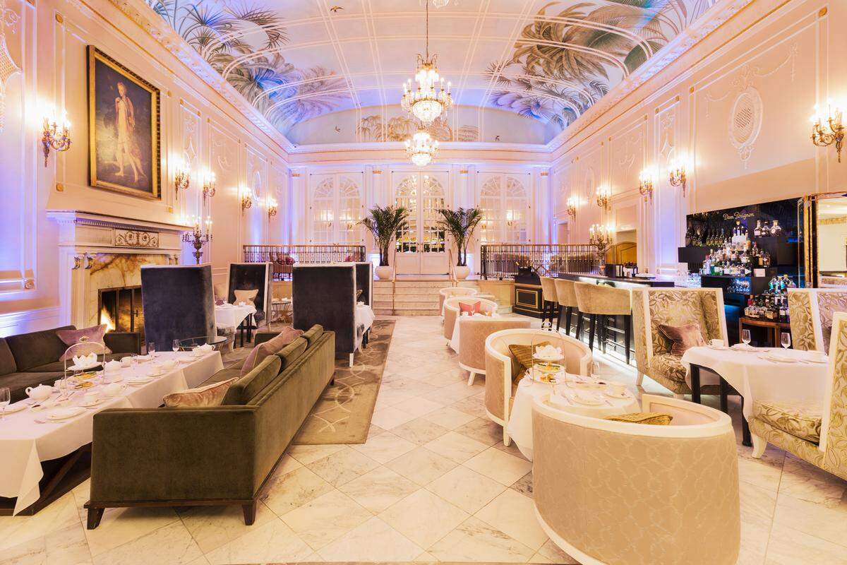 Tea at the Palm Court at the Ritz-Carlton Montreal is an elegant experience.