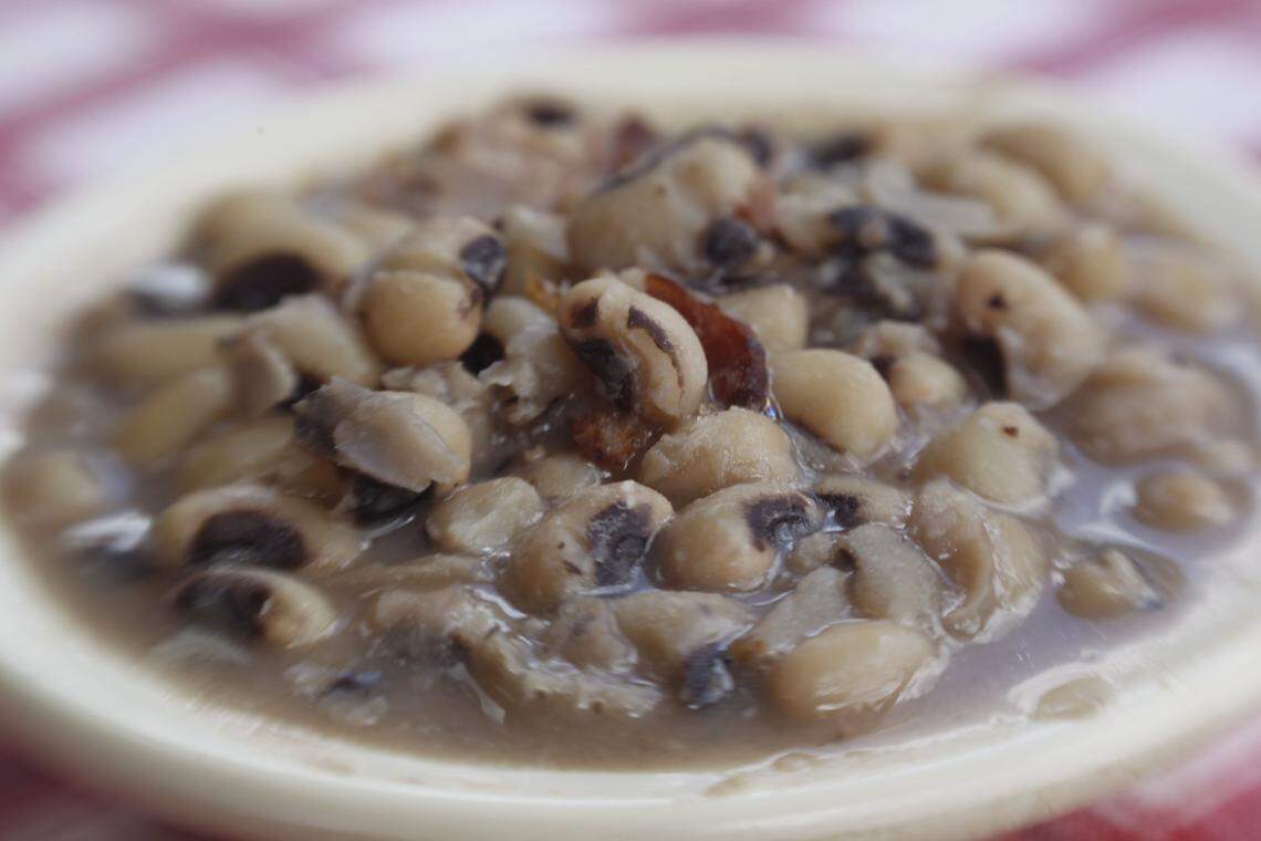 The recipe for black-eyed peas, along with many other dishes at Billy’s Bar-B-Q, were provided by family and friends of the owner.