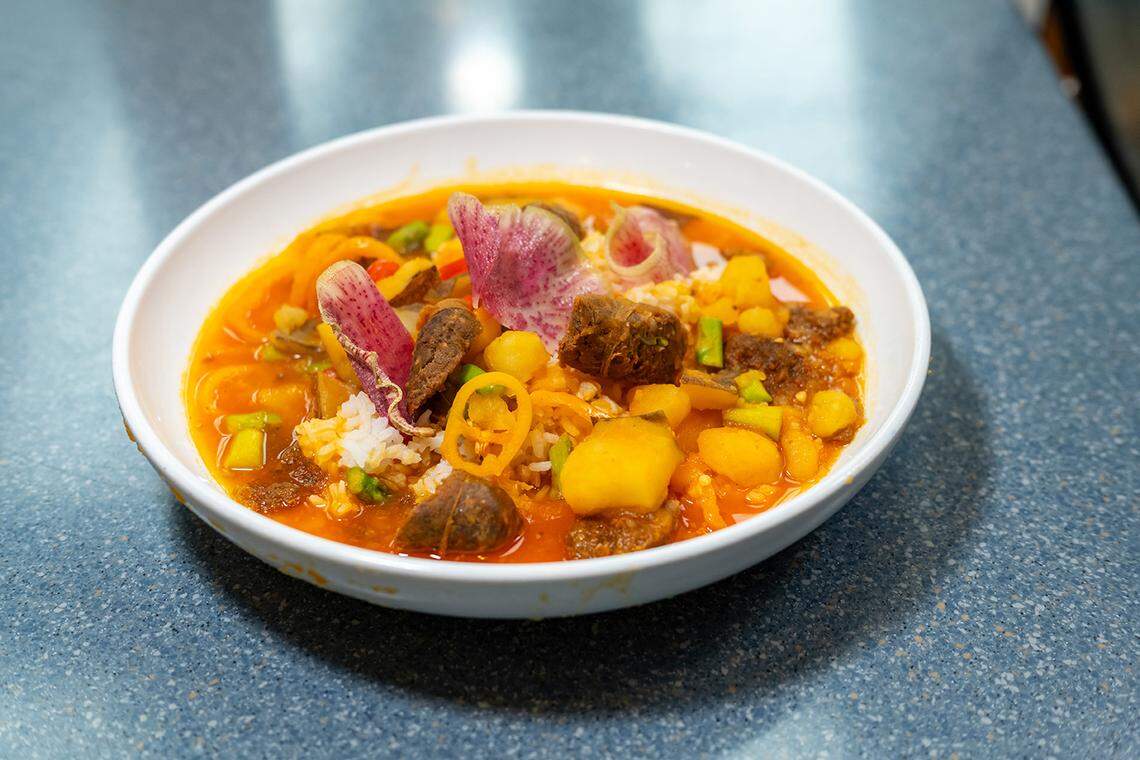 Azur Restaurant and Patio will participate in Lexington Restaurant Week from July 17-27, including a chorizo guisado entree.
