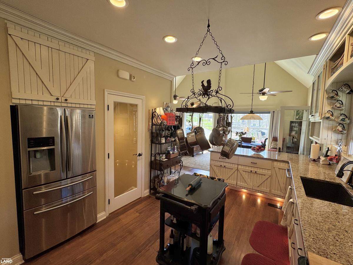 Kitchen in the main house at Witheniwe Farms in Lawrence County