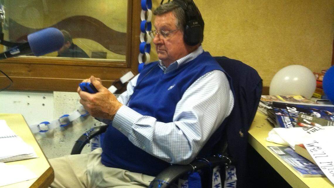 Former  Kentucky coach Joe B. Hall took part in the Joe B. and Denny radio show Thursday. It was on the air for more than 101/2 years. 