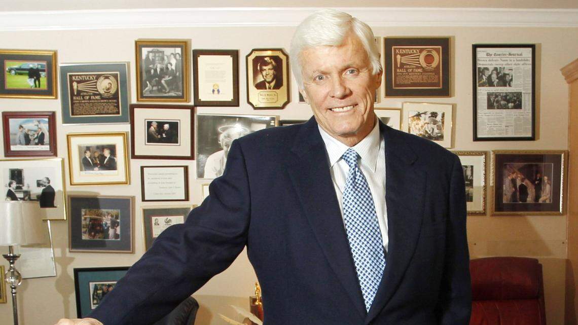 Former Kentucky governor, John Y. Brown Jr. at his home in Lexington, Ky., on Wednesday Feb. 23, 2011. Photo by Pablo Alcala | Staff