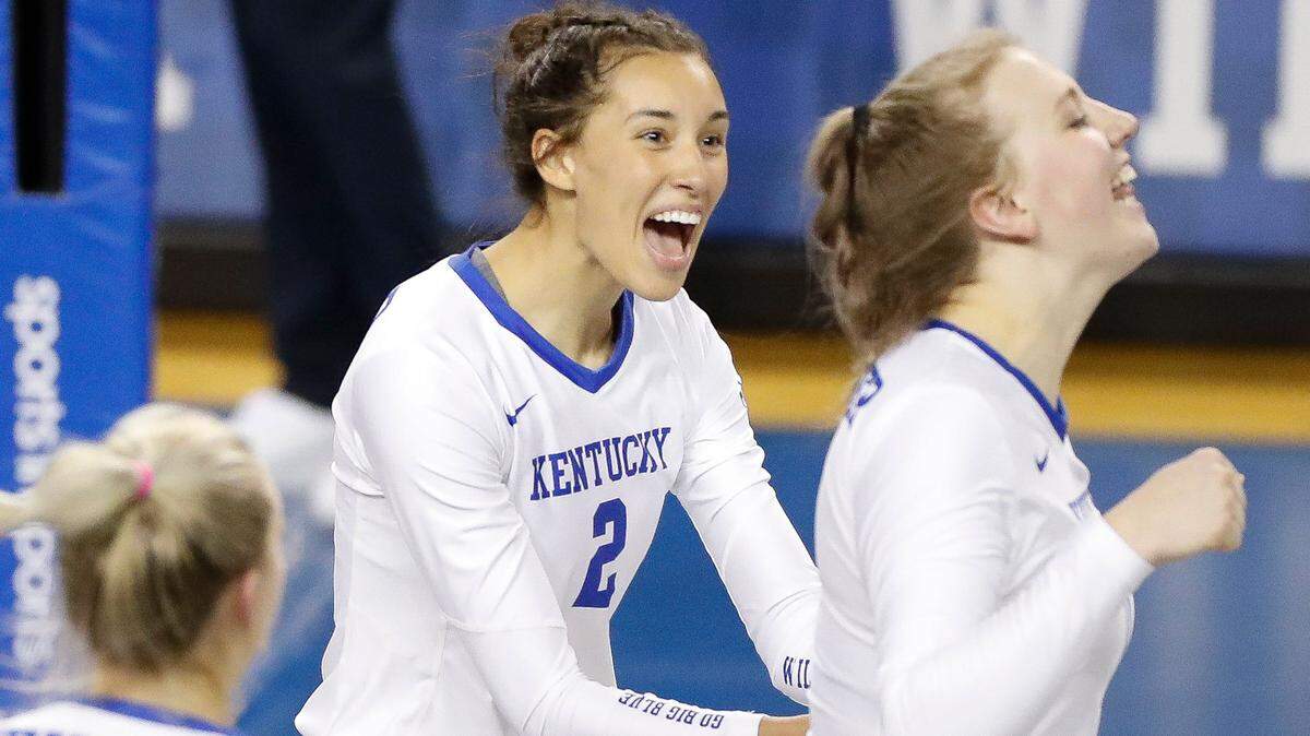 Madi Skinner (2) was the No. 2 recruit in the country when she signed with UK as part of the 2020 class.