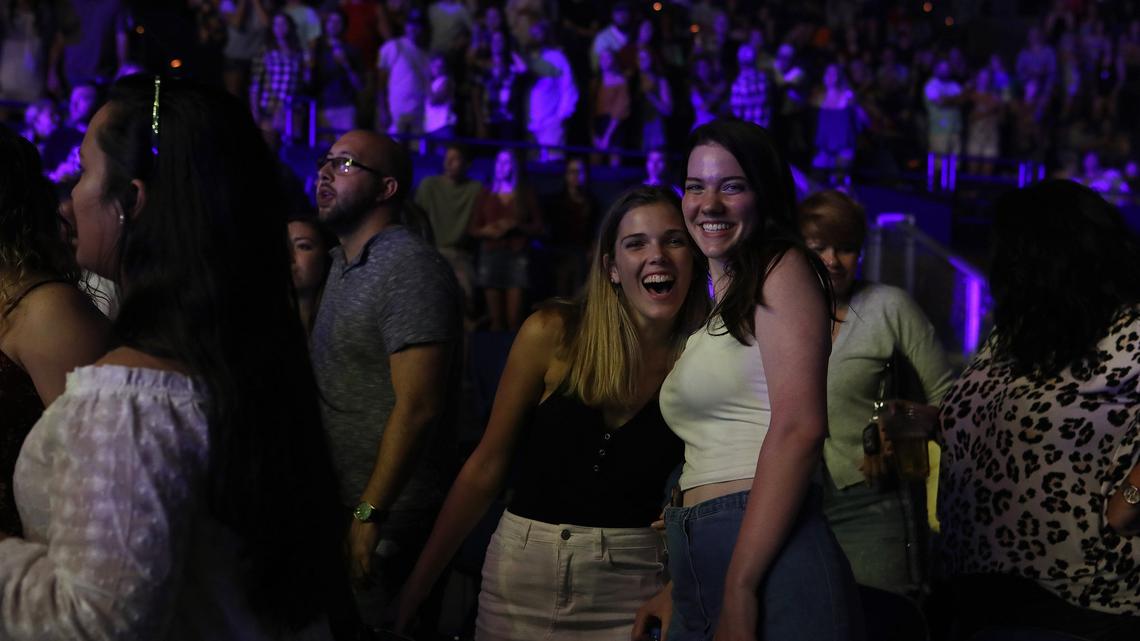 It rained Friday night, but not on Red, White & Boom. It stayed dry and rocked in Rupp.