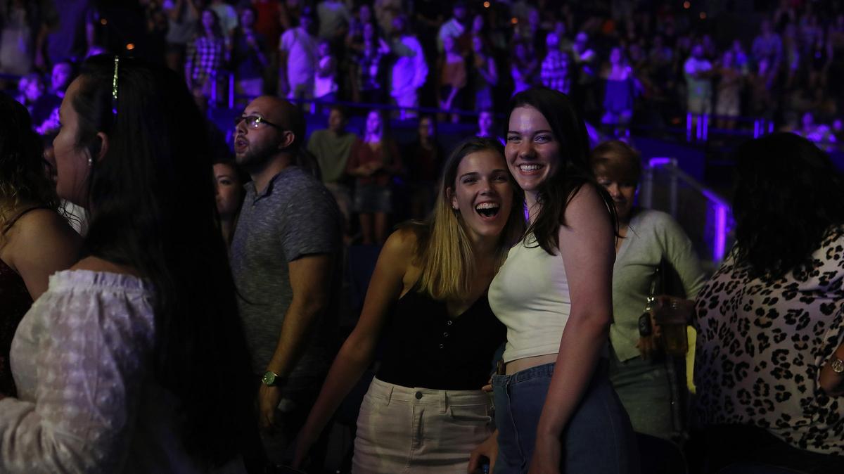 It rained Friday night, but not on Red, White & Boom. It stayed dry and rocked in Rupp.