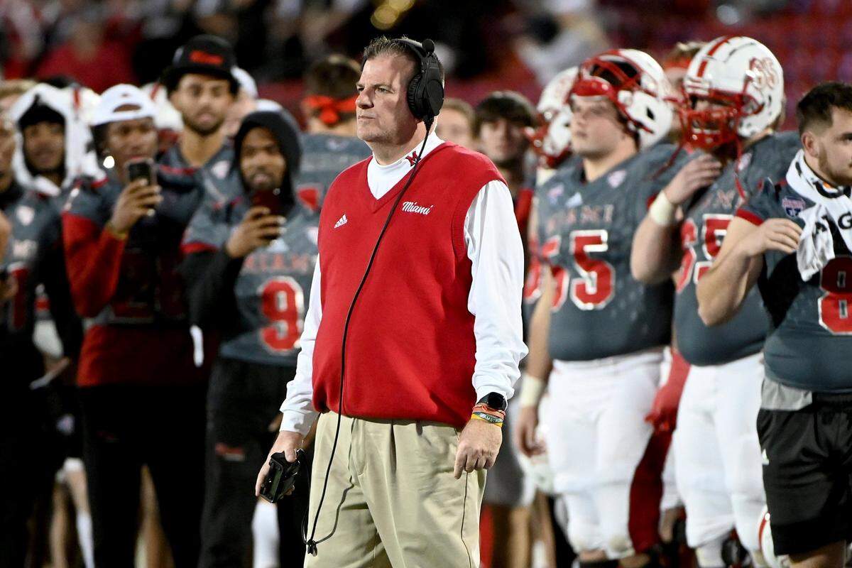 Miami (Ohio) Coach Chuck Martin has led the RedHawks to three straight winning seasons.