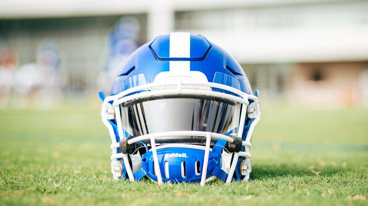UK football helmet