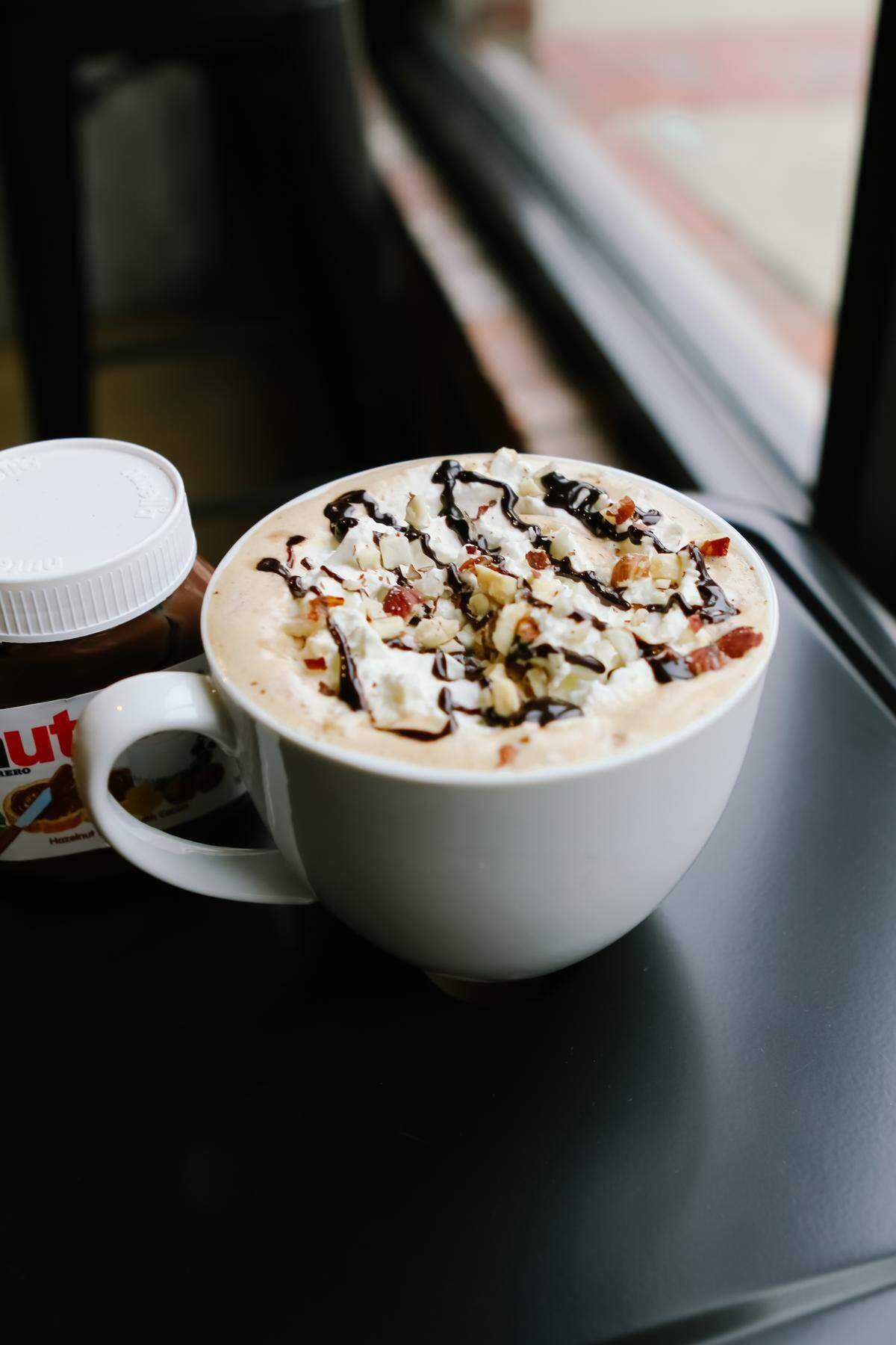Gather on Main will have the Nutella Latte, a hazelnut latte with vanilla and chocolate drizzle