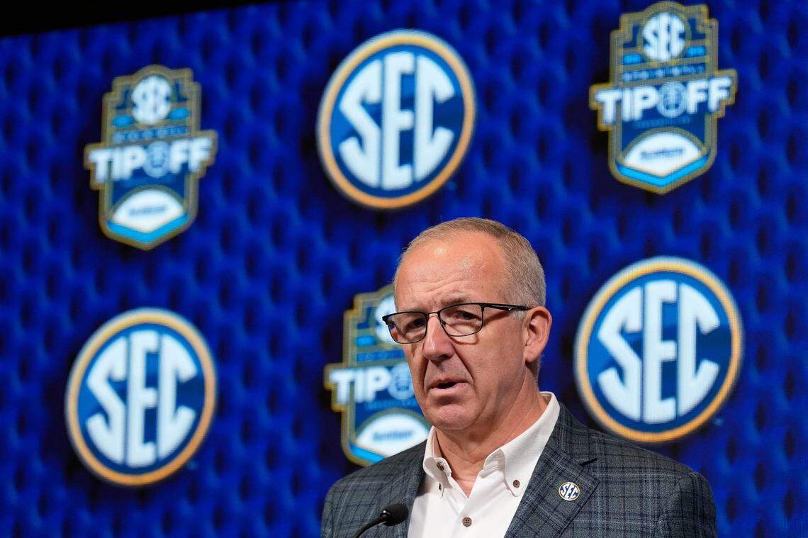 To understand the drive by Southeastern Conference commissioner Greg Sankey to expand the NCAA basketball tournament, one need only look at how loaded the men’s basketball SEC is in 2024-25.