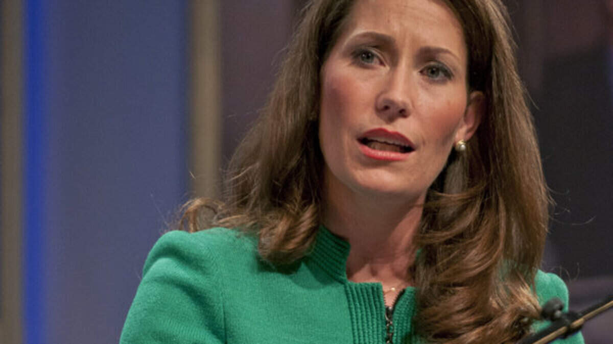 Kentucky Secretary of State and Democratic U.S. Senate candidate Alison Lundergan Grimes, seen here during a January campaign stop in Prestonsburg.