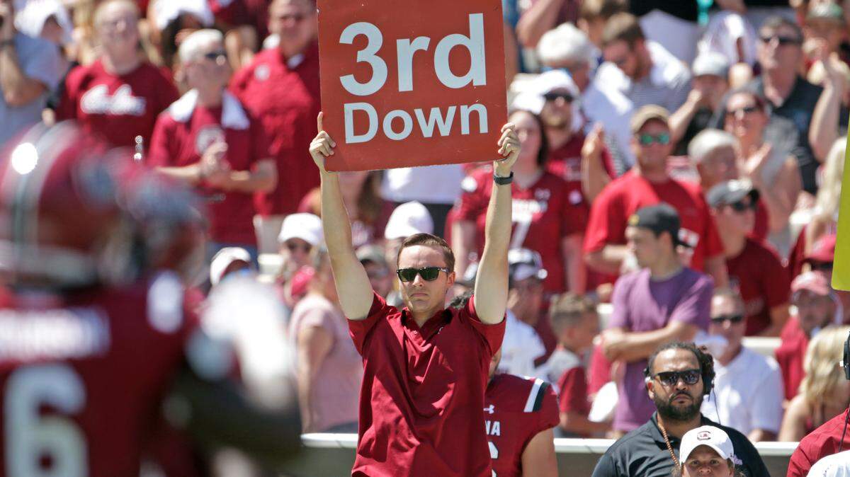 South Carolina’s defense is No. 4 nationally on third down, allowing opponents to convert just 24.2 percent of the time.