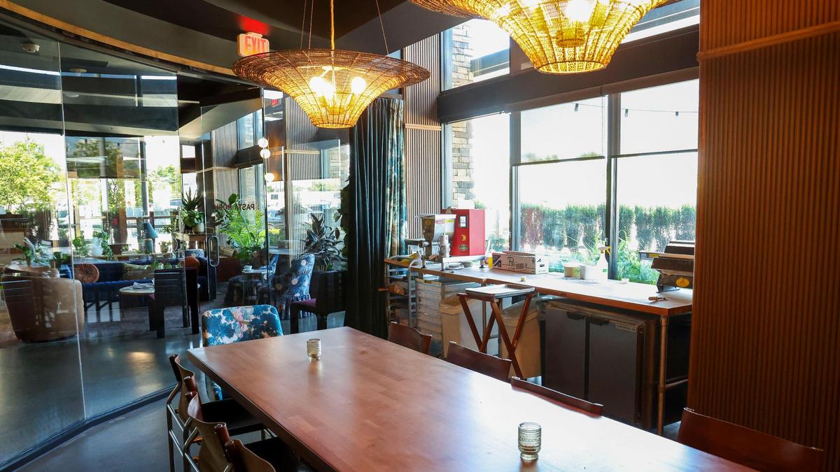 All the pasta for Mileta is created during dinner service in the Pasta Room, a private dining room for 10. Reservations are encouraged weeks in advance online for the popular room that the owners jokingly call their zoo exhibit.