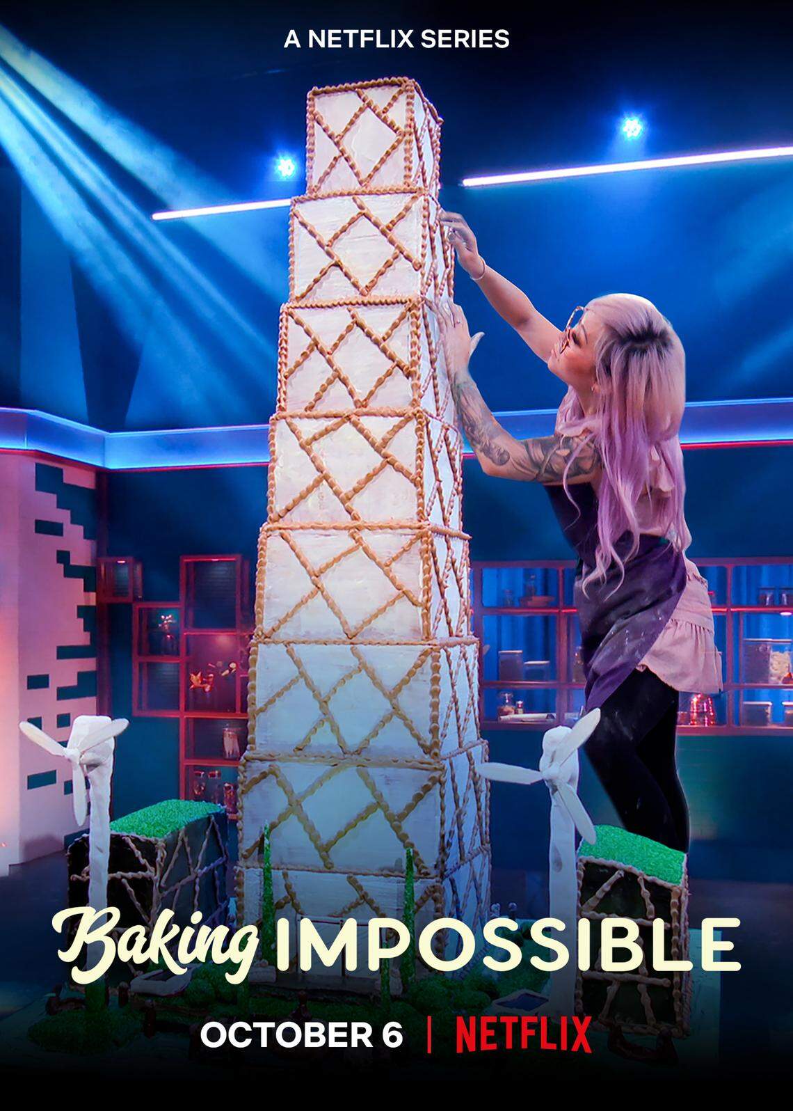 “Baking Impossible” debuts on Netflix on Oct. 6 and will air for in eight episodes. Lexington baker Brandi Romines will compete to build amazing structures of cake.